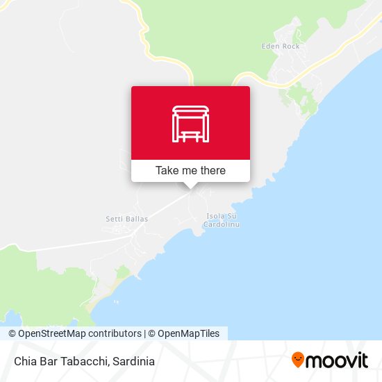Chia Bar Tabacchi map