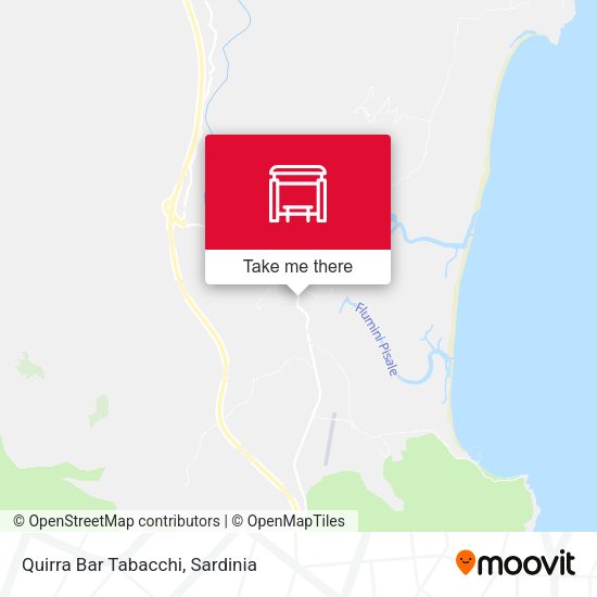 Quirra Bar Tabacchi map