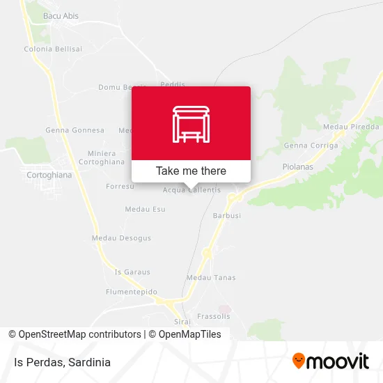 Is Perdas map