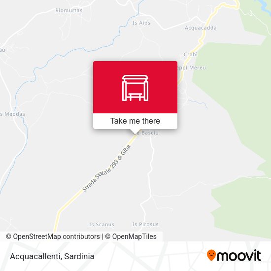 Acquacallenti map