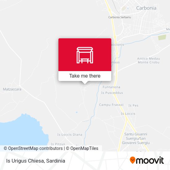 Is Urigus Chiesa map