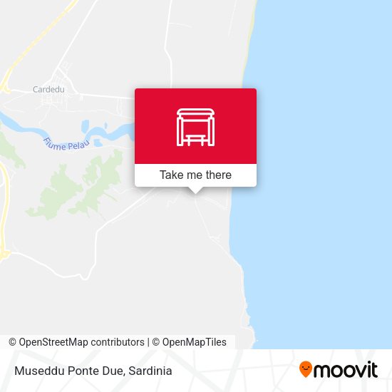 Museddu Ponte Due map