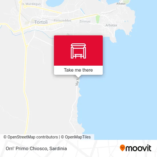 Orri First Kiosk map