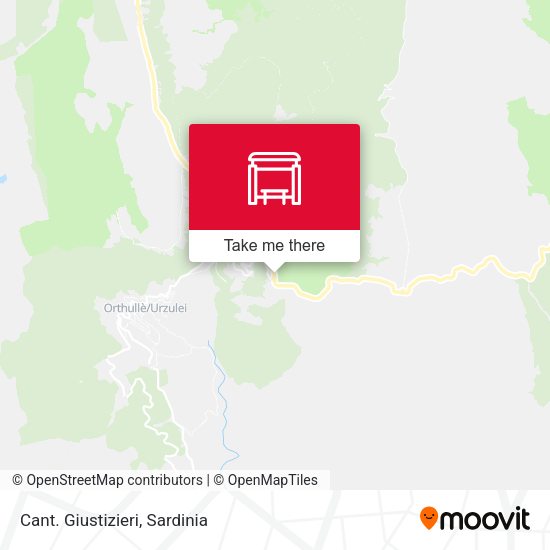 Cant. Giustizieri map