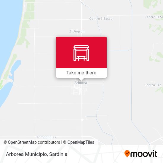 Arborea Municipio map