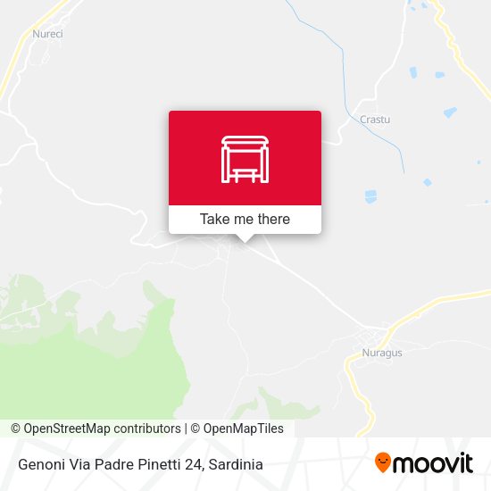 Genoni Via Padre Pinetti 24 map