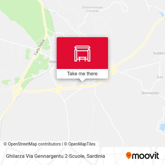 Ghilarza Via Gennargentu 2-Scuole map