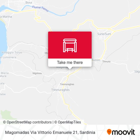 Magomadas Via Vittorio Emanuele 21 map