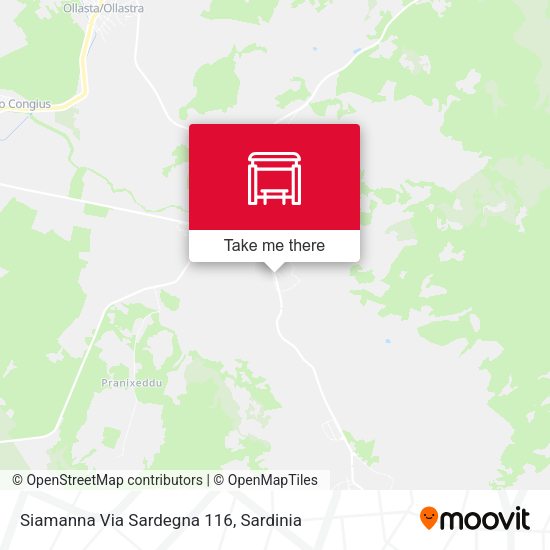 Siamanna Via Sardegna 116 map