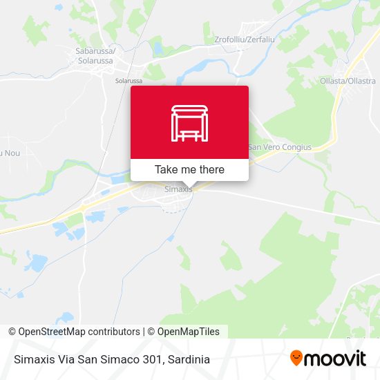 Simaxis Via San Simaco 301 map