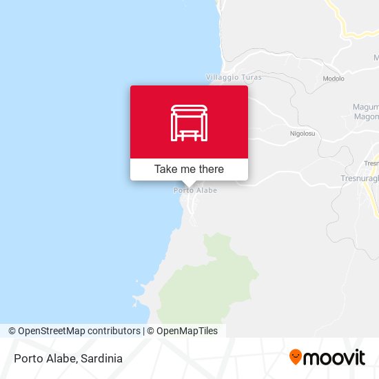 Porto Alabe map