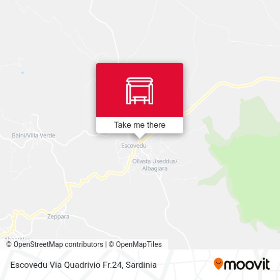 Escovedu Via Quadrivio Fr.24 map