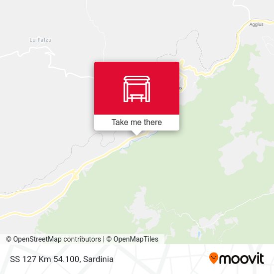 SS 127 Km 54.100 map