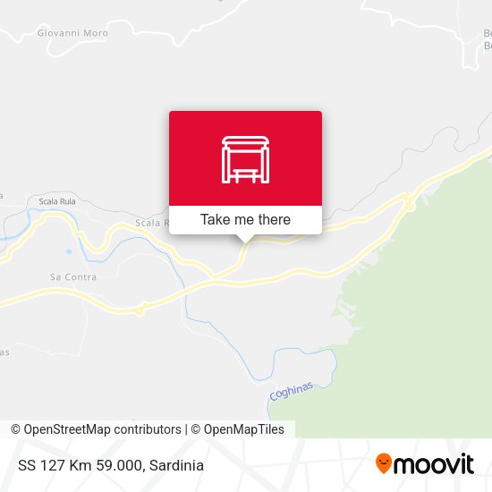 SS 127 Km 59.000 map