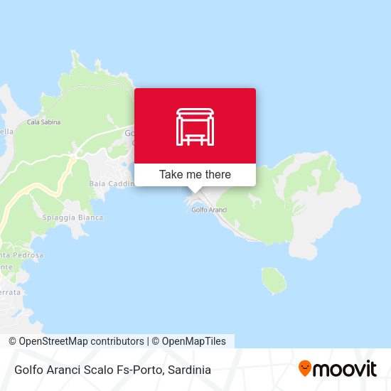 Golfo Aranci Scalo Fs-Porto map