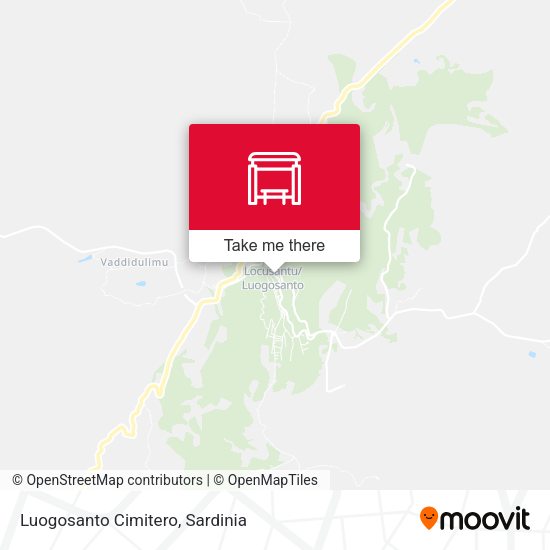 Luogosanto  Cimitero map