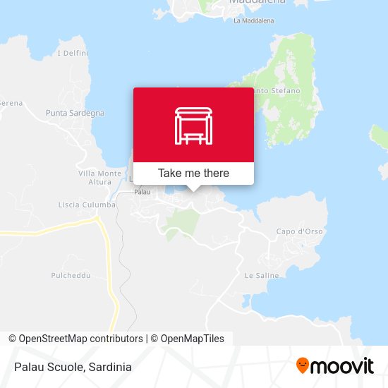 Palau Scuole map