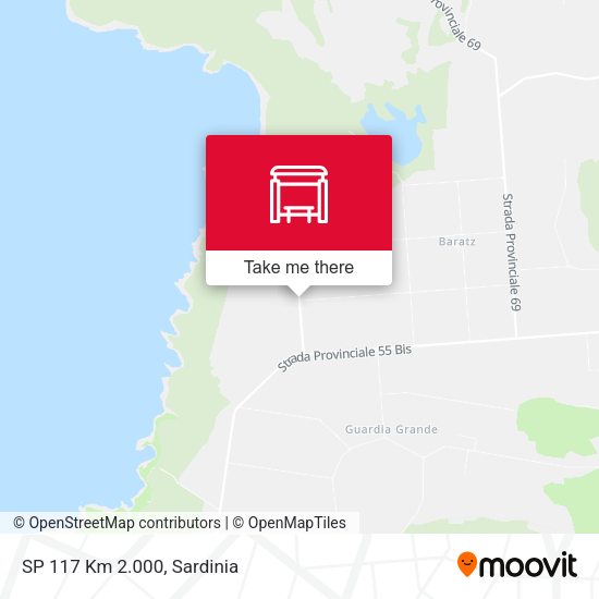 SP 117 Km 2.000 map