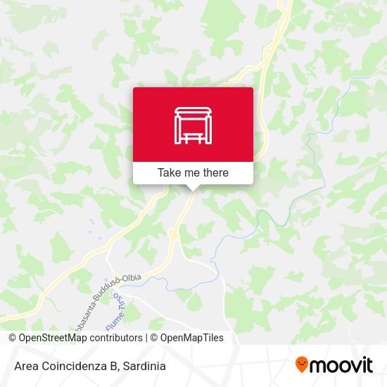 Area Coincidenza B map
