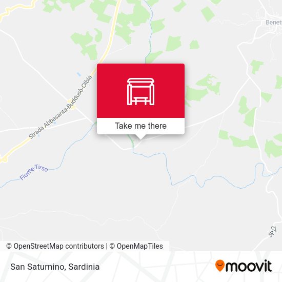 San Saturnino map