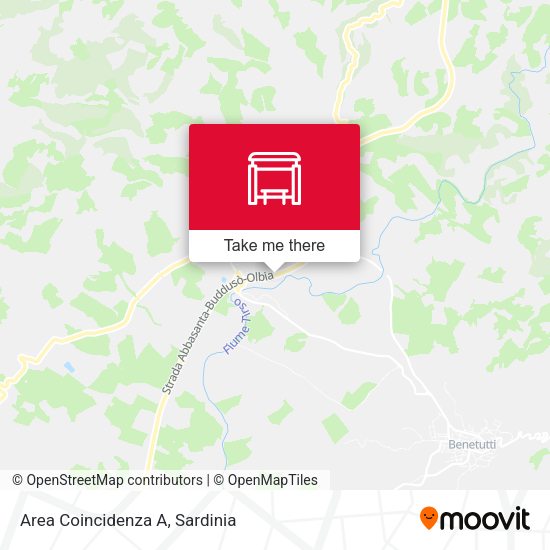 Area Coincidenza A map