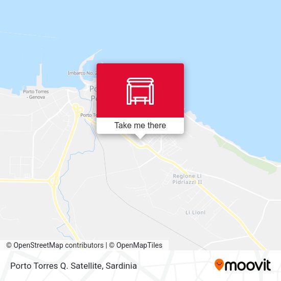 Porto Torres Q. Satellite map