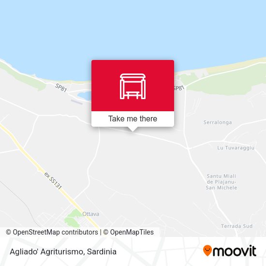 Agliado' Agriturismo map