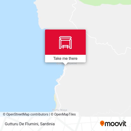 Gutturu De Flumini map