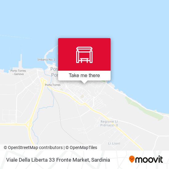 Viale Della Liberta 33 Fronte Market map