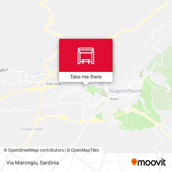 Via Marongiu map