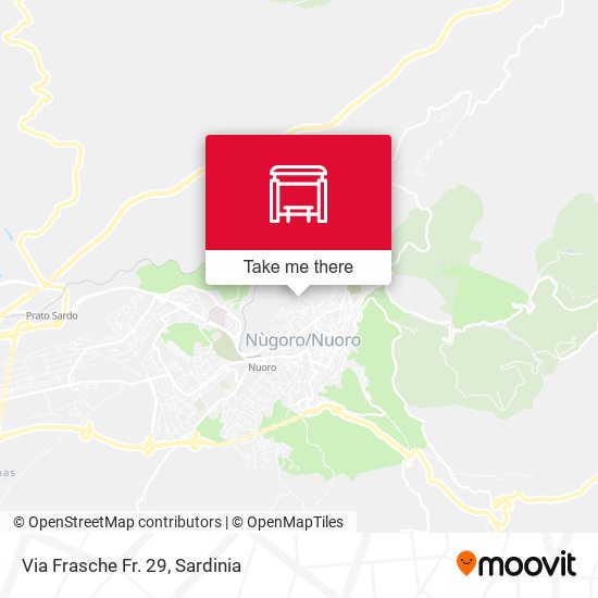Via Frasche Fr. 29 map