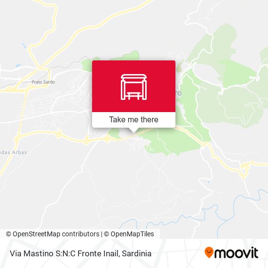 Via Mastino S:N:C Fronte Inail map