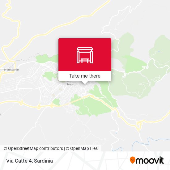 Via Catte 4 map
