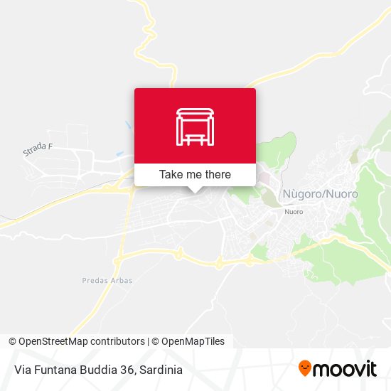 Via Funtana Buddia 36 map