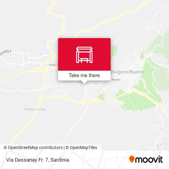 Via Dessanay Fr. 7 map