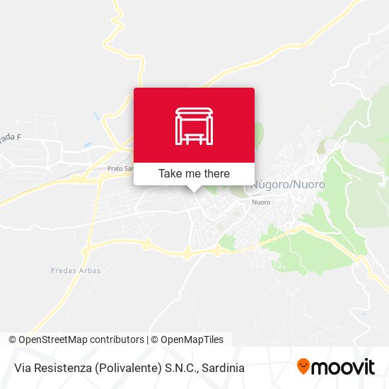 Via Resistenza (Polivalente) S.N.C. map