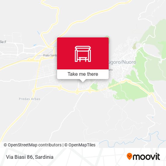 Via Biasi 86 map