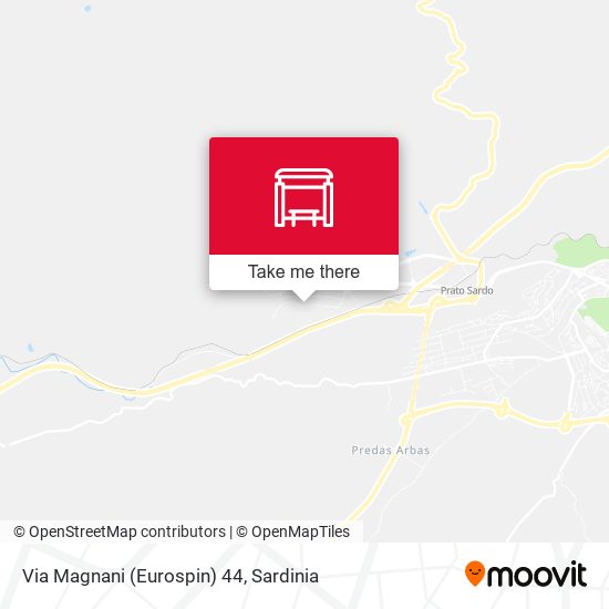 Via Magnani  (Eurospin) 44 map