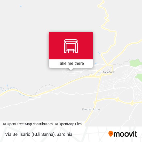 Via Bellisario (F.Lli Sanna) map