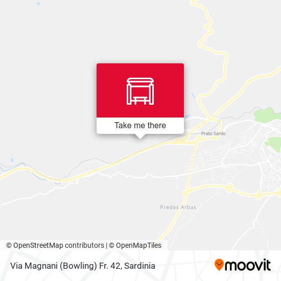 Via Magnani (Bowling) Fr. 42 map