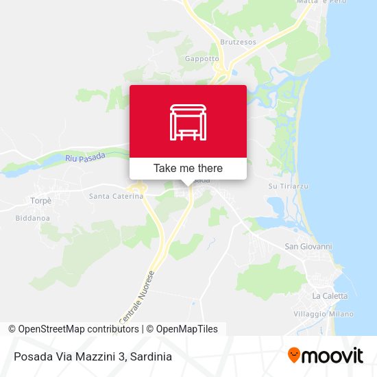 Posada Via Mazzini 3 map