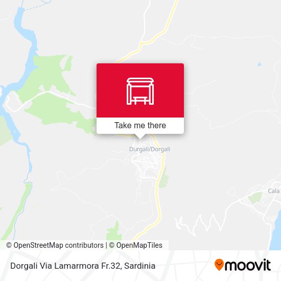 Dorgali Via Lamarmora Fr.32 map