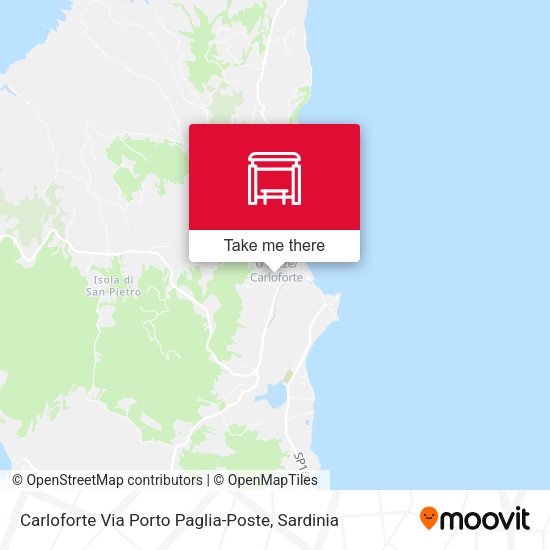 Carloforte Via Porto Paglia-Poste map