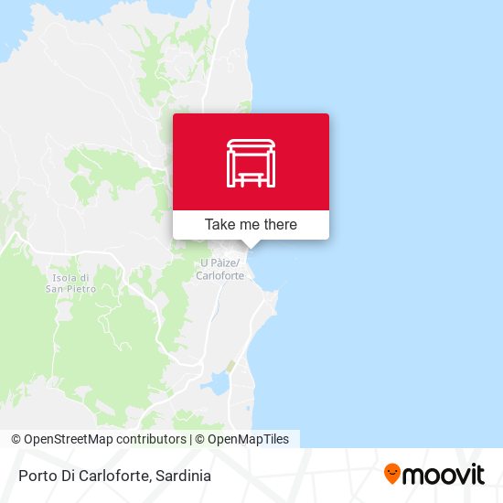 Porto Di Carloforte map