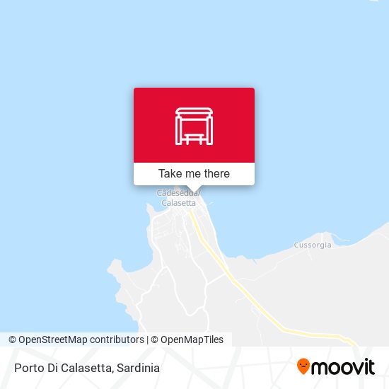 Porto Di Calasetta map
