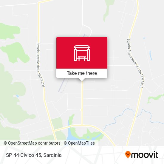 SP 44 Civico 45 map