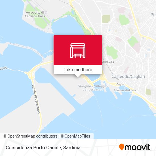 Coincidenza Porto Canale map