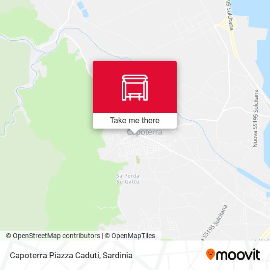 Capoterra Piazza Caduti map