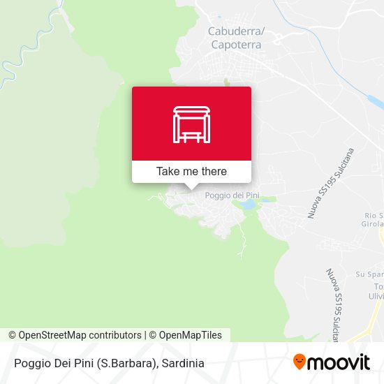 Poggio Dei Pini (S.Barbara) map