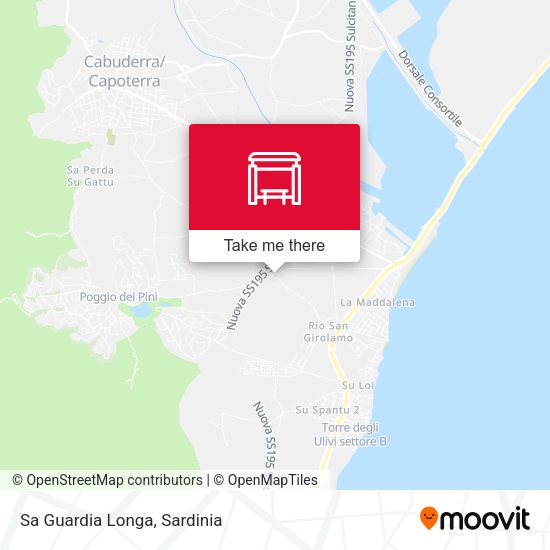 Sa Guardia Longa map
